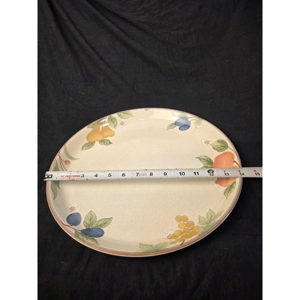 Mikasa Country Classics‎ Fruit Panorama DC014 Round Serving Platter 12.25 Inch